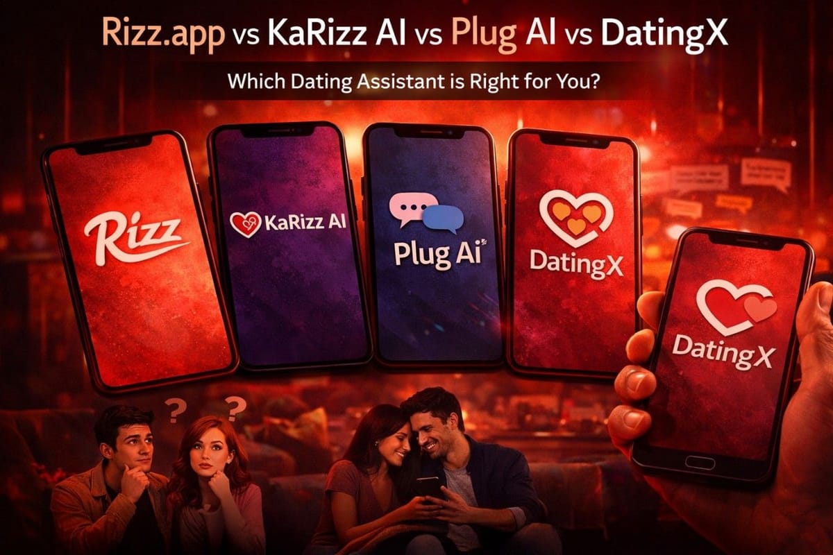 Plg Rizz The Ultimate Comparison: Rizz.app vs KaRizz AI vs Plug AI vs DatingX